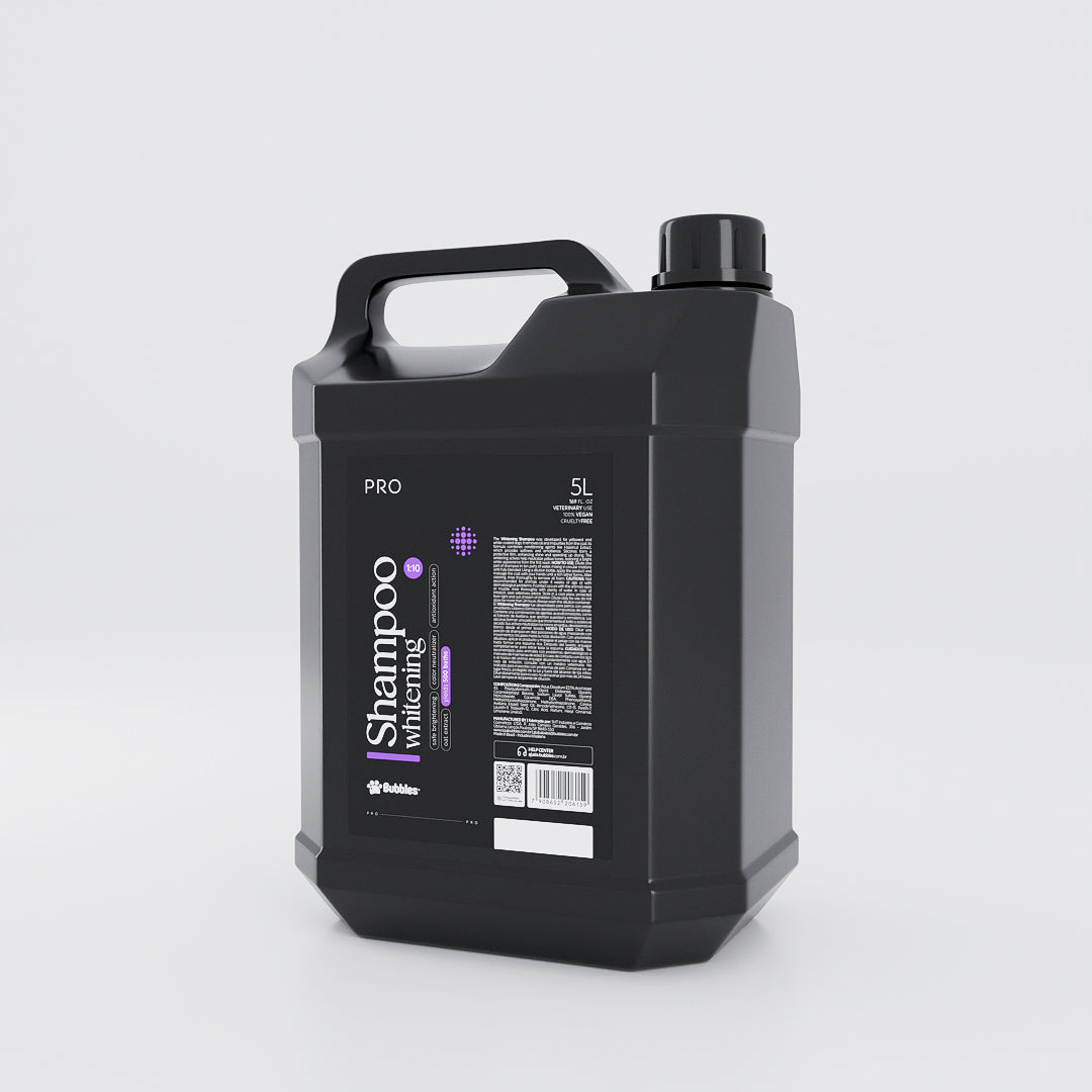 Whitening Shampoo 5 Litres (1,32 Gallon), 1:10